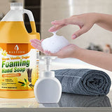 Bastion Foaming Hand Soap - Foam Hand Wash Refill for Bath And Body Works, Dial, Method, Michel, JR Watkins, Dove - Warm Vanilla Sugar w/Essential Oils in One Gallon (128 oz) Bulk Bottle