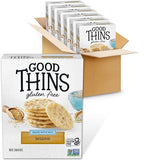 Good Thins Sesame Rice Snacks Gluten Free Crackers, 6-3.5 oz Boxes