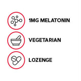 GNC Melatonin Lozenges 1 mg – Cherry Flavor – 120 Vegetarian Lozenges for Relaxation and Restful Sleep – 120 Servings