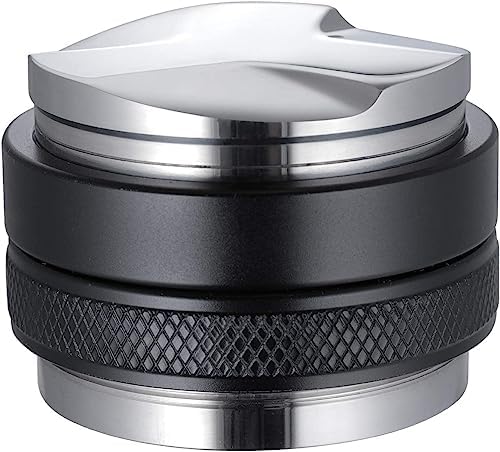 53mm Coffee Distributor and Tamper, Dual Head Coffee Leveler Compatible with Breville 54mm Portafilter, Adjustable Depth- Professional Espresso Hand Tampers