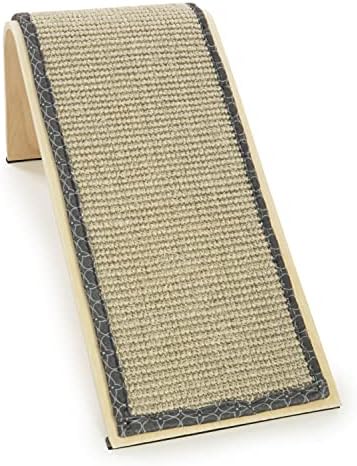 SmartyKat Sisal Angle Cat Scratch Ramp, Includes Catnip - Natural, One Size