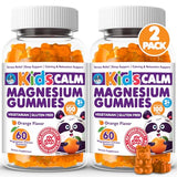 DR. MORITZ Sugar-Free Calm Magnesium Gummies for Kids and Adults - Kids Magnesium Gummies - Magnesium Citrate Gummies (120 Count (Pack of 2), Orange)