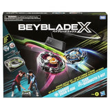 BEYBLADE X Xtreme Battle Set with Beystadium Arena Featuring X-Celerator Rail, 2 Right-Spinning Top Toys, 2 Launchers, Toys for Boys and Girls, 8+