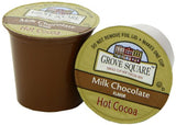 GROVE SQUARE Hot Cocoa Pods, Milk Chocolate, Single Serve (Pack of 24) (Packaging May Vary)