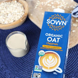 SOWN Organic Oat Creamer Variety Pack - Barista Oat Milk Non Dairy Coffee Creamer - Plant Based, Dairy-Free, Vegan, Gluten-Free, Non-GMO, Shelf Stable - 32oz (Pack of 3)