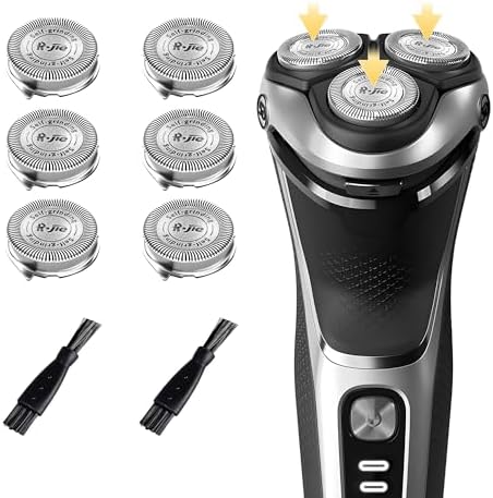 SH30 Replacement Heads for Philips Norelco Shaver Series 3000, 2000, 1000 and S1560 with Durable Sharp Blade, Razor Blades for Philips Norelco Shaver 3800, 3600, 2400, etc.