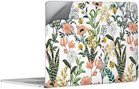HAOCOO Laptop Notebook Skin Sticker Decal, 11/12/13/13.3/14/15/15.4/15.6 inch Laptop Universal Cover, Waterproof & Scratch Resistant Computer Art Decal Protector(15 inches/Wildfiower)
