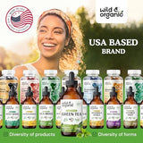 Green Tea Extract Drops - Organic Green Tea Liquid Supplement - Camellia Sinensis Tincture - Vegan, Alcohol Free - 4 fl oz