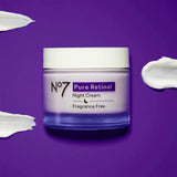 No7 Pure Retinol Night Treatment Cream - 1.69oz new