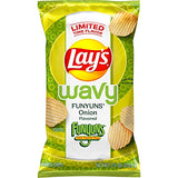 LAY'S Wavy Funyuns Onion Flavored Potato Chips Ranch, 7.5 Oz