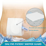 25 Pcs Waterproof PD Dialysis Catheter Wound Cover Shields Island Dressing Bandages for Showering Picc Line Chest Peritoneal Chemo Port Feeding Tube G-Tube Water Barrier Protector, 8"x8"