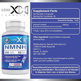 GENEX 250mg NMNH (60 Capsules - 30 Servings) | Uthpeak™ NMNH (Dihydronicotinamide Mononucleotide) NAD+ Precursor for Healthy Aging - Non-GMO, Gluten-Free, Vegetarian