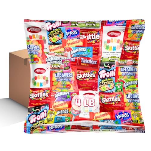 Assorted Candy Variety Pack - Individually Wrapped Party Candy Assortment - Candy For Every Occasion! (64 Ounces)