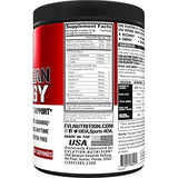 EVL BCAA Lean Energy Powder - Pre Workout Green Tea Fat Burner Support with BCAAs Amino Acids and Clean Energizers - BCAA Powder Post Workout Recovery Drink for Lean Muscle Recovery - Fruit Punch