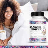 Flower Power 'Passion Pills' Potent Libido Booster for Women | Comprehensive Women's Libido Enhancer | Dynamic Energy Booster for Women - 60 ct Vegan