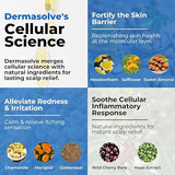 Dermasolve Psoriasis & Dandruff Scalp Oil, Dermatologist Approved for Flaky Scalp Relief