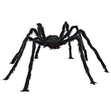 JOYIN 5 Ft. Halloween Outdoor Decorations Hairy Spider,Scary Giant Spider Fake Large Props for Yard Party Decor, Black