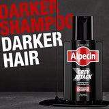 Alpecin Grey Attack Caffeine & Colour Shampoo for Men 1x 200ml | Gradually Darker and Stronger Hair | Controlled & Natural Looking Colour Effect for Less Greys | Against Thinning Hair