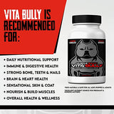 Vita Bully Vitamins for Bully Breeds: Pit Bulls, American Bullies, Exotic Bullies, Bulldogs, Pocket Bullies, Made in The USA (60 Vitamins)