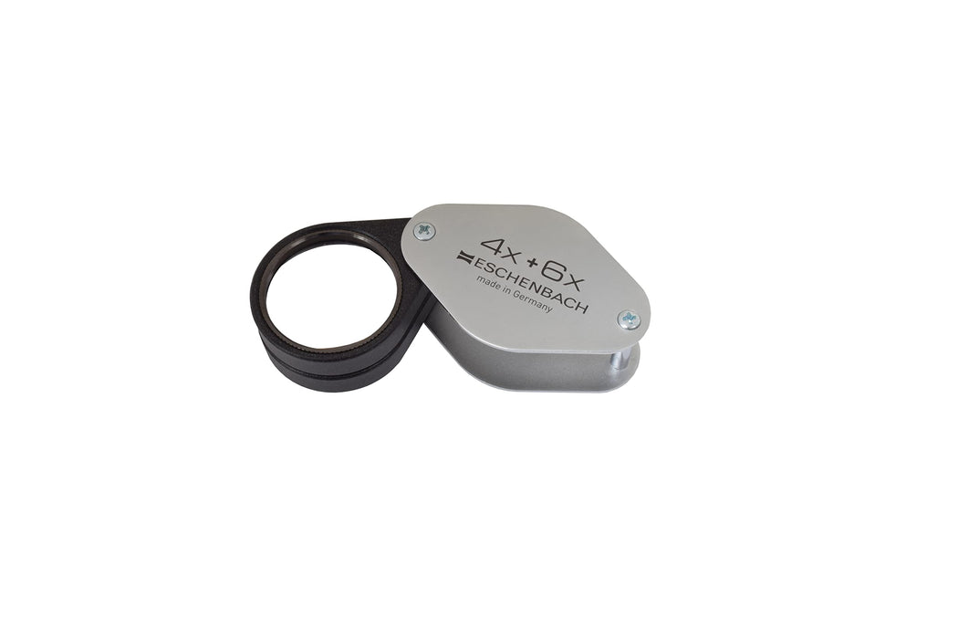 ESCHENBACH 1187 Professional Precision Inspection Loupe, 4x + 6x