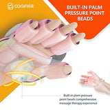 COMFIER Hand Massager with Heat-Cordless Hand Massager for Arthritis and Carpal Tunnel,3 Levels of Compression& Vibration,Electric Finger Wrist Hand Massagers Machine,Thanksgiving Day,Christmas Gift
