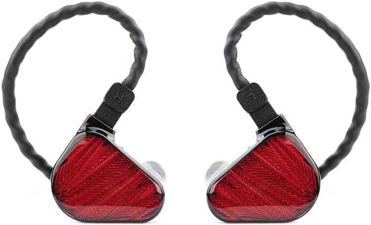 Fanmusic TRUTHEAR x Crinacle Zero:RED Dual Dynamic Drivers in Ear Headphone with 0.78 2Pin Cable