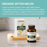 HIMALAYA Organic Bitter Melon Caplets - 60 Count