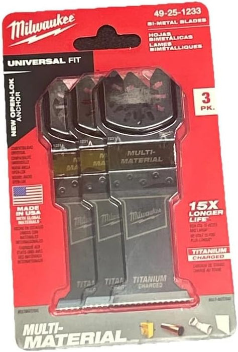 Milwaukee Electric Tools Blade Multi-MAT BM 1-3/8IN 3PK 49-25-1233