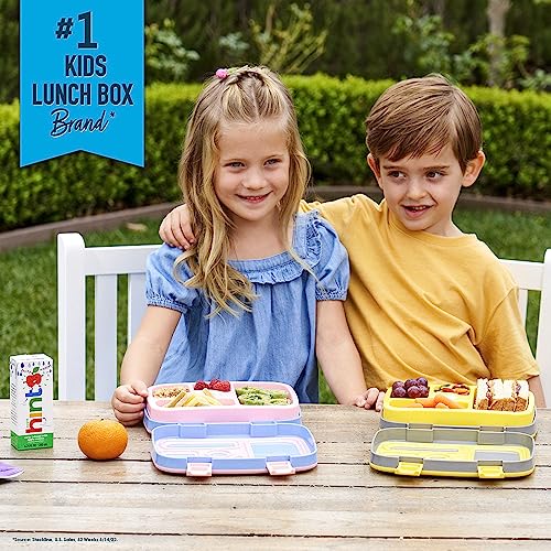 Bentgo® Kids Prints Leak-Proof, 5-Compartment Bento-Style Kids Lunch Box - Ideal Portion Sizes for Ages 3 to 7 - BPA-Free, Dishwasher Safe, Food-Safe Materials (Fairies)