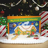 HABA My Very First Advent Calendar with 24 Farmyard Themed Wooden Animals (Made in Germany)