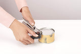 BRABANTIA Steel Can/Tin Opener - High Grade Stainless Steel, Safe Design, Easy Clean, Dishwasher Safe