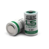 elxjar (5-Pack) LS-14250 1/2 AA 3.6V Lithium Battery (Non Rechargeable) for SAFT Water Meter Electricity Meter Gas