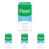 Fleet Laxative Saline Enema for Adult Constipation, 4.5 fl oz, 4 Bottles (Pack of 4)