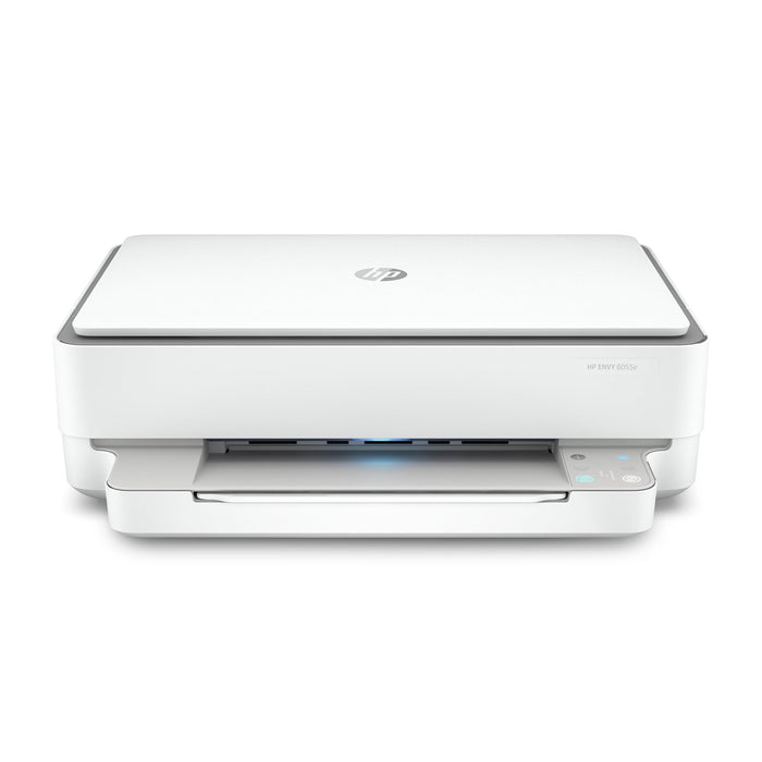 HP ENVY 6055e Wireless Color Inkjet Printer, Print, scan, copy, Easy setup, Mobile printing, Best-for-home, 3 months of Instant Ink included,white