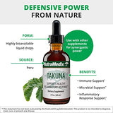 NutraMedix Takuna Drops - Liquid Immune System Support Supplement - Bioavailable, Fast Absorbing Herb Extract from Wild Harvested Peruvian Cecropia Strigosa Bark Extract (1 oz / 30 ml)