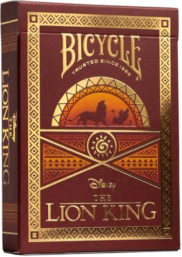 Bicycle The Lion King Inspired Playing Cards, 1 Deck