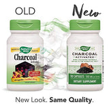 Natures Way Activated Charcoal Intestinal Cleanser Capsule, 260 mg - 100 per pack - 3 packs per case.3