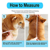 Supet Dog Cone Collar Adjustable After Surgery, Comfy Pet Recovery Collar & Cone for Large Medium Small Dogs, Elizabethan Dog Neck Collar Plastic Practical