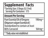 Zane Hellas 190 mg Oregano Oil-164 mg Carvacrol per Serving-4 Drops Daily. 100% Greek Undiluted Oil of Oregano. 86%-90% Min Carvacrol. Probably The Best Oregano Oil in The World. 2 fl. oz.- 60ml