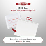 (Only Refill) Mediheal Phyto Enzyme Peeling Pad (90 Pads) - Pore Tightening Pads to Control Sebum - Vegan Gauze Pad