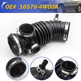 Air Cleaner Intake Hose Tube with Clamps for 2001-2003 Infiniti QX4 2001-2003 Nissan Pathfinder V6 3.5L 16576-4W00A