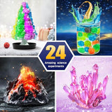 Science Advent Calendar 2024 for Girls Boys Countdown Calendar S-T-E-M Science Experiments with 24 Cool Experiments for Kids Age 4-6-8-12