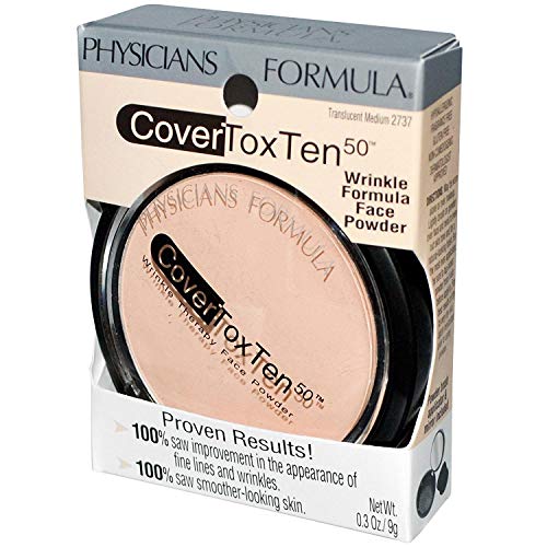Physicians Formula 2737 Covertoxten Translucent Medium Face Powder - 0.3Oz