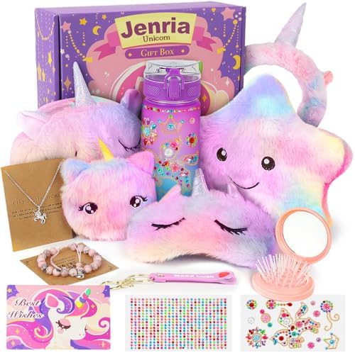 Jenria Unicorn Gifts for Girls, Girls Toys Age 6-8, Valentines Day Gifts Birthday Gifts for Girls Age 3 4 5 6 7 8 9 10 Years Old Girl Birthday Gift Ideas, Unicorn Toys for Girls, for Daughter, Niece