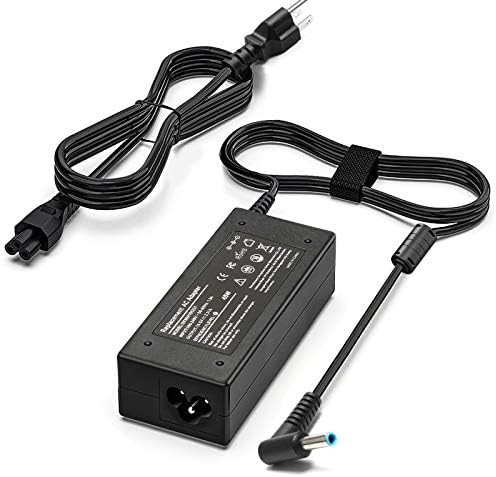 45W Charger for HP Laptop Model 14 - Fit for HP 14 14m 14s 14-dk 14-dq 14-df 14-ds 14-dh 14-ak 14-ac 14-ba 14-fq 14-dy 14-ax 14-ck 14-bs 14-dw 14-ce 14-cf 14-an, 14-dq0002dx 14-ak041dx Supply Cord