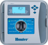 HUNTER 2023 Hunter Pro-C P2C-400 Outdoor Modular 4 Zone Sprinkler Irrigation Controller