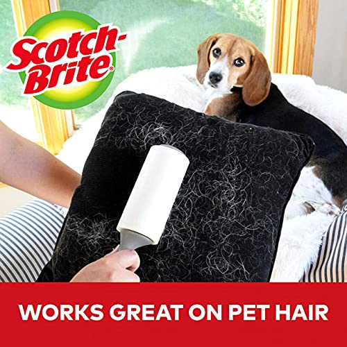 Scotch-Brite Lint Roller Value Pack, Works Great On Pet Hair, 5 Rollers, 95 Sheets Per Roller, 475 Sheets Total