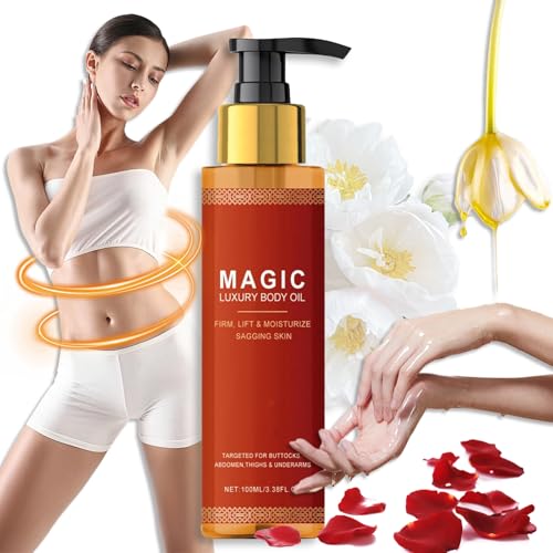 Magic Body Firming Oil - Magic Luxury Body Oil, Luxury Body Oil, Body Oil Alternative for Full Body Use (1PC)