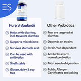 Essential Stacks Saccharomyces Boulardii Probiotics (Non-GMO & Gluten Free) - 5 Billion CFUs for Gut Health (60 Capsules)