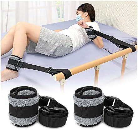 Zelen 2pcs Bed Limb Holders Hospital Bed Medical Restraints Patient Limb Holders for Hand, Feet, Ankle or Arm